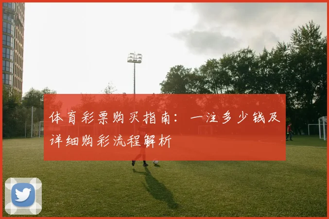 体育彩票购买指南:一注多少钱及详细购彩流程解析